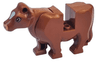 Cow Body with Light Nougat Muzzle and White Spot on Head Pattern