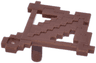 Minifigure, Weapon Crossbow with Arrow Pixelated (Minecraft)