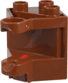 Duplo, Brick 2 x 2 x 2 Hinge with 2 Fingers