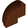 Brick, Round Corner 5 x 5 x 3 1/3 Dome Top
