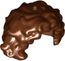 Minifigure, Hair Female Mid-Length, Curly