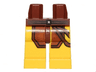 Hips and Yellow Legs with Reddish Brown Loincloth and Diagonal Belts Pattern (SW Naboo Security Guard)