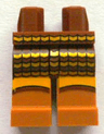 Hips and Medium Nougat Legs with Brown and Gold Armor Scales Pattern