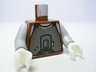 Torso SW Dengar Pattern / Light Bluish Gray Arms / White Hands