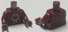 Torso Layered Robe with Gold Circle Pattern / Reddish Brown Arms / Reddish Brown Hands