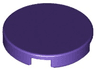 Tile, Round 2 x 2 with Bottom Stud Holder