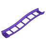 Train, Track Roller Coaster Ramp Small, 3 Bricks Elevation