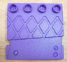 Duplo Tile, Modified 4 x 4 Studs on Edge and Groove Lines (Little Robots)