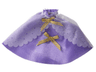 Belville, Clothes Skirt Long, Plain, with Sheer Layer and 2 Gold Bows