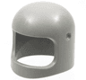Minifigure, Headgear Helmet Space / Town with Thin Chin Strap - with Visor Dimples
