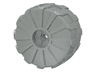Wheel Hard Plastic Large (54mm D. x 30mm)