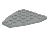 Wedge, Plate 7 x 6 without Stud Notches (Boat Bow Plate)