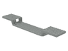 Train Base 6 x 34 Split-Level with Bottom Tubes and Hole at Each End