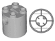 Brick, Round 2 x 2 x 2 Robot Body with Bottom Axle Holder (x Shape / + Orientation)