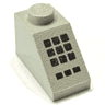 Slope 45 2 x 1 with Keypad with Black Buttons Pattern