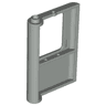 Door 1 x 4 x 5 Train Right, Thin Support at Bottom