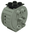 Electric 4.5V 3 C-Cell Battery Box Polarity Switch 2 x 4