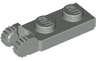 Hinge Plate 1 x 2 Locking with 2 Fingers on End