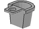 Minifigure Container D-Basket