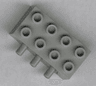 Pneumatic Distribution Block 2 x 4 with Non-return Valve