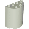 Cylinder Half 2 x 4 x 4