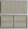 Brick 10 x 20 without Bottom Tubes, with '+' Cross Support (early Baseplate)