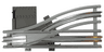 Train, Track 12V Switch Point Left, Type 2 - Track Only