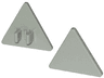 Road Sign 2 x 2 Triangle with Clip