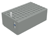 Electric 4.5V Battery Box 6 x 11 x 3 1/3 Type III for 1-Prong & 2-Prong Connectors