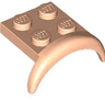 Vehicle, Mudguard 3 x 3 x 1 with Arch Round