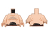 Torso SW Bare Chest with Hair Pattern (SW Malakili) / Light Nougat Arms / Light Nougat Hands