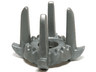 Minifigure, Headgear Crown with 4 Tall Spikes