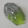 Bionicle Crystal Armor with Marbled Trans-Neon Green Pattern
