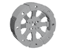 Wheel Wagon Viking with 12 Holes (55mm D.)
