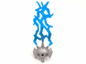 Hero Factory Weapon, Triple Lightning Bolts with Marbled Trans-Dark Blue Pattern