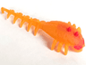 Hero Factory Brain with Molded Hard Plastic Red Eyes and Spikes Pattern - Flexible Rubber