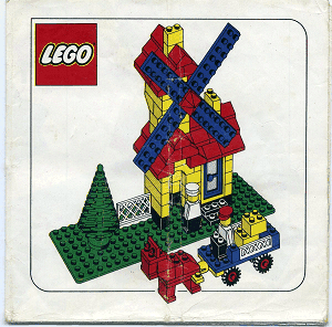 LEGO Weetabix Promotional Windmill (00-4) set, 1976