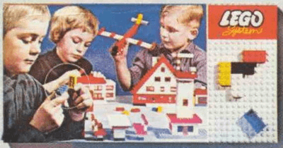 LEGO Basic Building Set in Cardboard (040-1) set, 1964