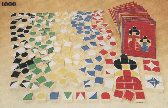 LEGO Mosaic Set (1000-1) set, 1985