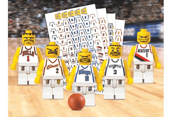 LEGO NBA Basketball Teams (10121-1) set, 2003