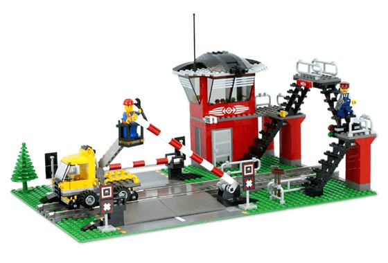 LEGO Train Level Crossing (10128-1) set, 2003