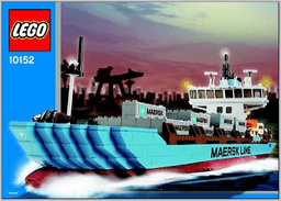 LEGO Maersk Line Container Ship {2006 Edition} (10152-3) set