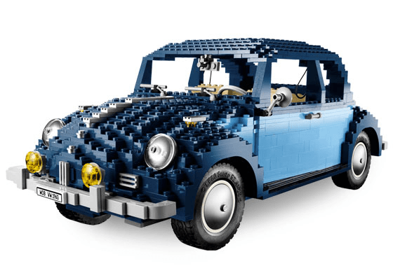 LEGO Volkswagen Beetle (VW Beetle) (10187-1) set, 2008