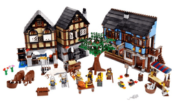 LEGO Medieval Market Village (10193-1) set