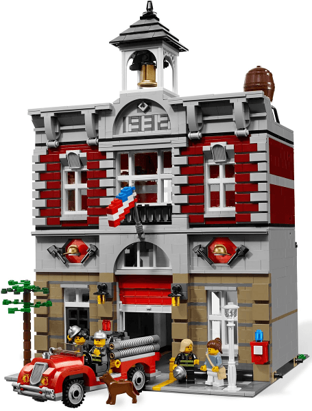 LEGO Fire Brigade (10197-1) set, 2009
