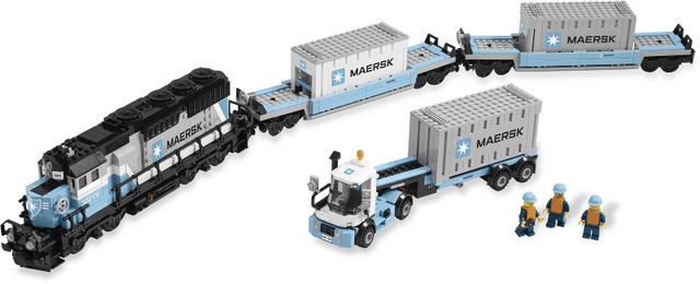 LEGO Maersk Container Train (10219-1) set, 2011