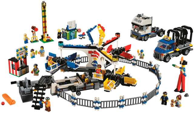 LEGO Fairground Mixer (10244-1) set, 2014
