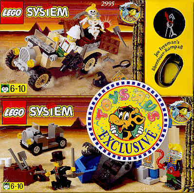 LEGO Adventurers Value Pack (Toys "R" Us Exclusive) (1024601-1) set, 2001