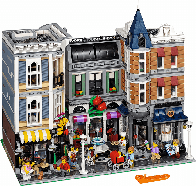 LEGO Assembly Square (10255-1) set, 2017