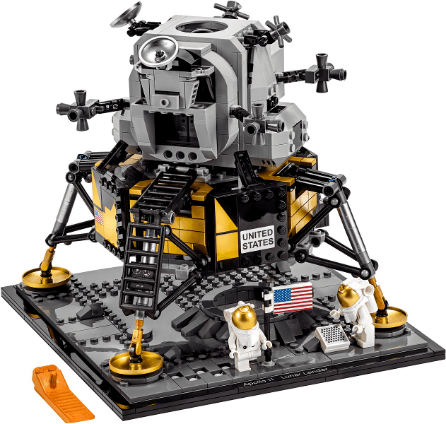 LEGO NASA Apollo 11 Lunar Lander (10266-1) set, 2019